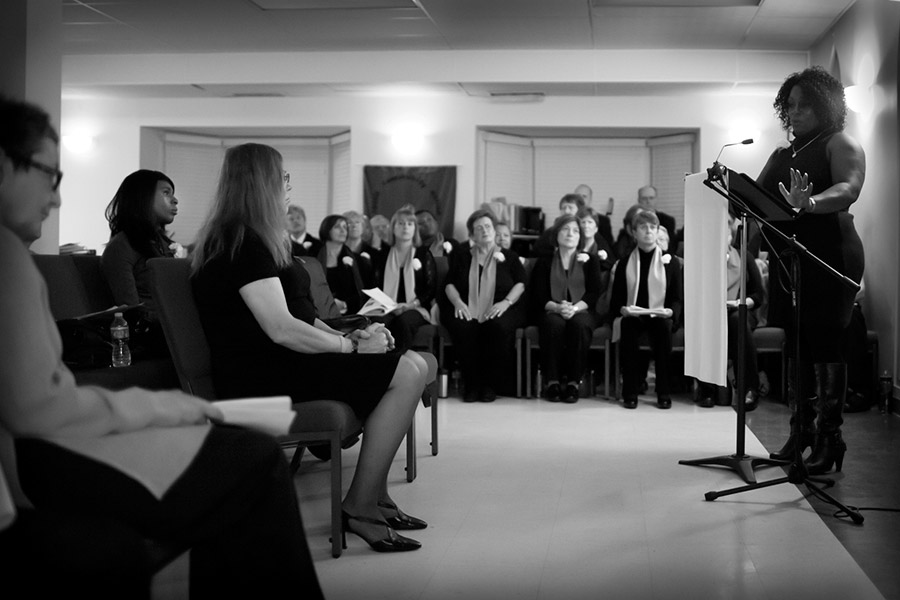 The Metropolitan Community Church is an international Protestant denomination that specifically focusses on outreach to the gay, lesbian, bisexual and transgender community. On Transgender Day of Remembrance Debbie tells the congregation about Lashai Mclean, a trans woman who was fatally shot in DC in July of 2011.