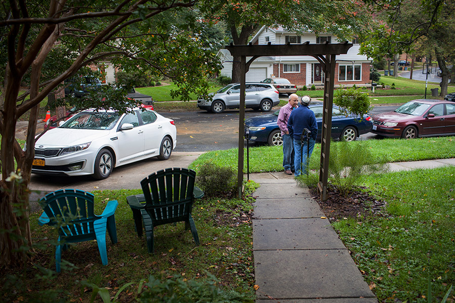 The day after Debbie passes, Rabbi Stone pays a home visit.