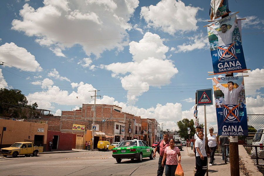 Not far away lies San Miguel de Allende, a small city in Mexico's conservative, pious interior.