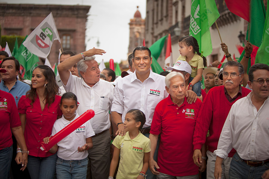 Mauricio Trejo, from the centrist (and historically corrupt) PRI party, is the eventual winner of the race for municipal president of San Miguel.